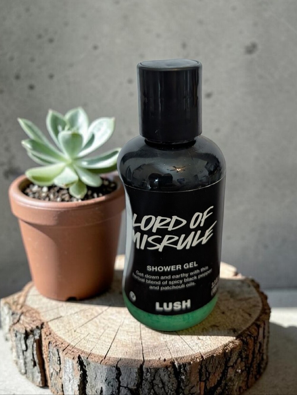 Lush Lord of Misrule Shower Gel 3.3oz/100ml Spicy Patchouli Vanilla Body Wash